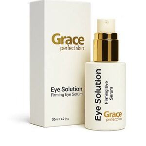 Grace Eye Solutine Firming Eye Serum - White & Gold new sealed $895
